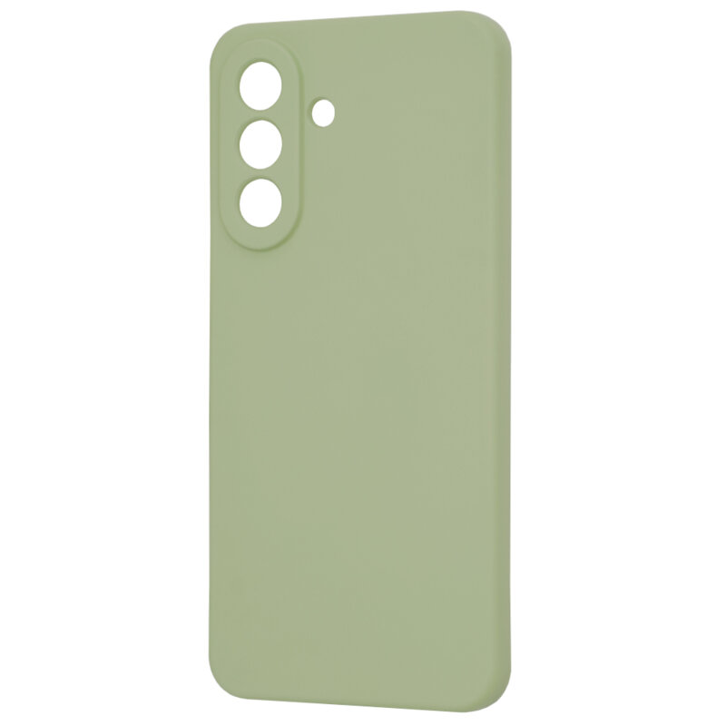 Husa silicon Samsung Galaxy A57 5G Techsuit SoftFlex, verde