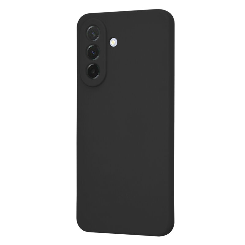 Husa silicon Samsung Galaxy A57 5G Techsuit SoftFlex, negru