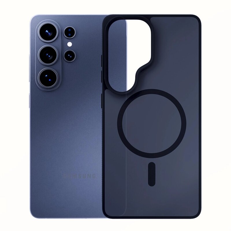 Husa Samsung Galaxy S26 Ultra premium 3mk Smoke MagCase, fumuriu