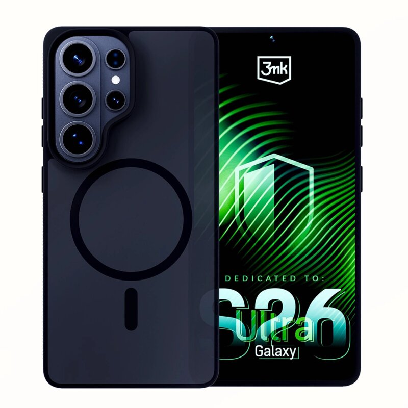 Husa Samsung Galaxy S26 Ultra premium 3mk Smoke MagCase, fumuriu