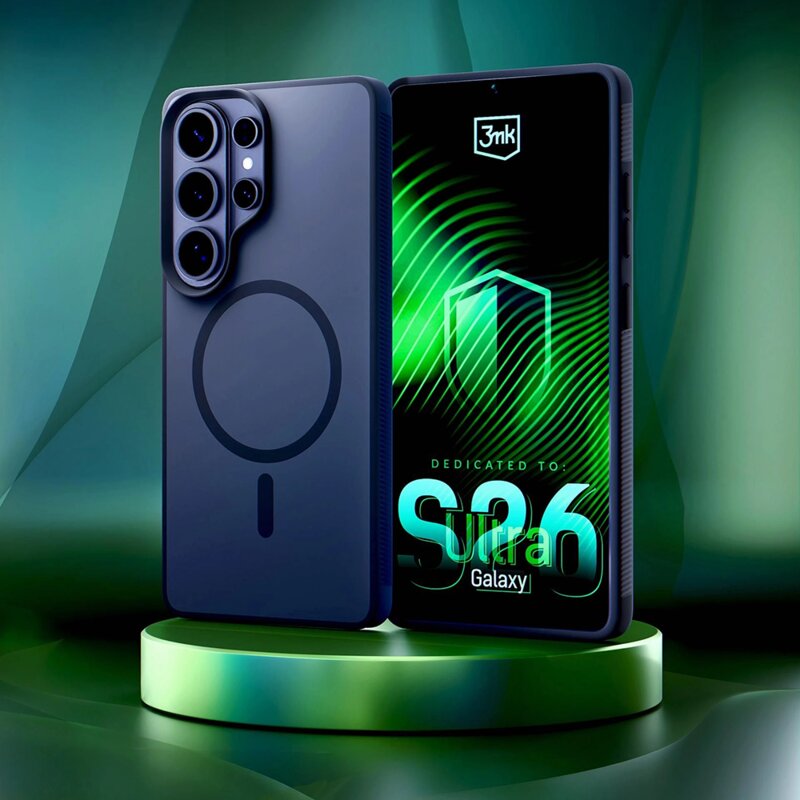 Husa Samsung Galaxy S26 Ultra premium 3mk Smoke MagCase, fumuriu