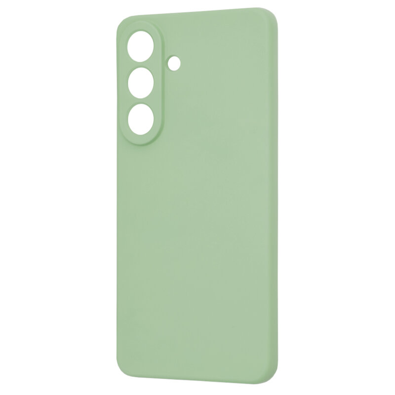 Husa silicon Samsung Galaxy S26 Plus Techsuit SoftFlex MagSafe, verde deschis