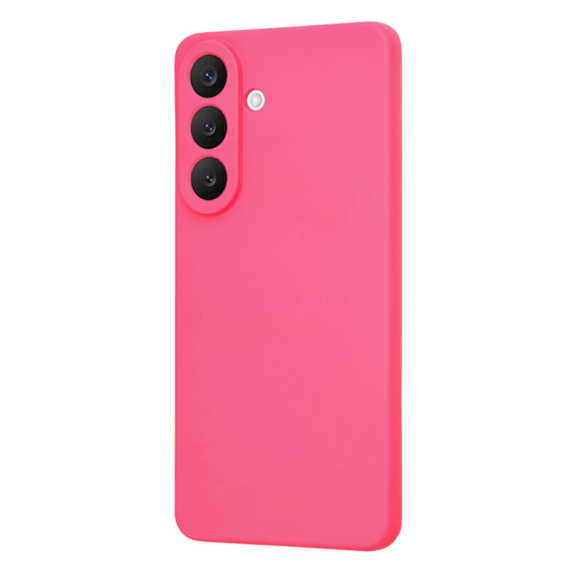 Husa silicon Samsung Galaxy S26 Plus Techsuit SoftFlex MagSafe, fucsia