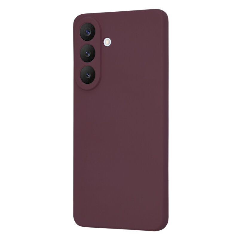 Husa silicon Samsung Galaxy S26 Plus Techsuit SoftFlex MagSafe, bordo