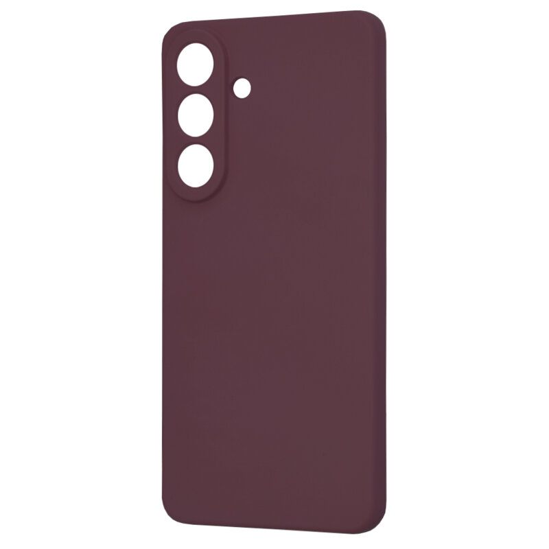 Husa silicon Samsung Galaxy S26 Plus Techsuit SoftFlex MagSafe, bordo