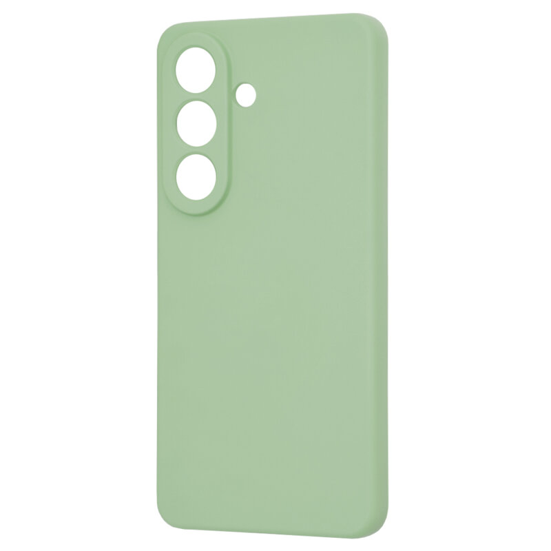 Husa silicon Samsung Galaxy S26 Techsuit SoftFlex MagSafe, verde deschis