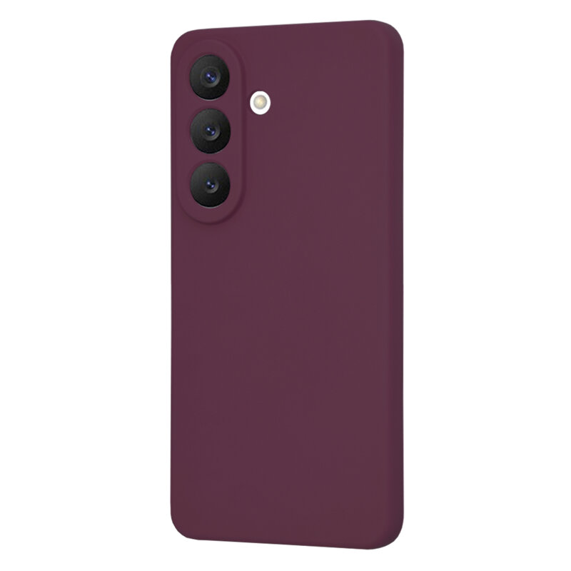 Husa silicon Samsung Galaxy S26 Techsuit SoftFlex MagSafe, bordo