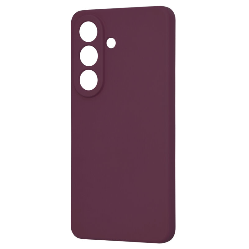 Husa silicon Samsung Galaxy S26 Techsuit SoftFlex MagSafe, bordo