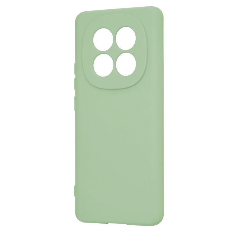 Husa silicon Xiaomi Redmi Note 15 4G Techsuit SoftFlex, verde deschis