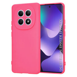 Husa silicon Xiaomi Redmi Note 15 5G Techsuit SoftFlex, fucsia