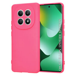 Husa silicon Xiaomi Redmi Note 15 4G Techsuit SoftFlex, fucsia