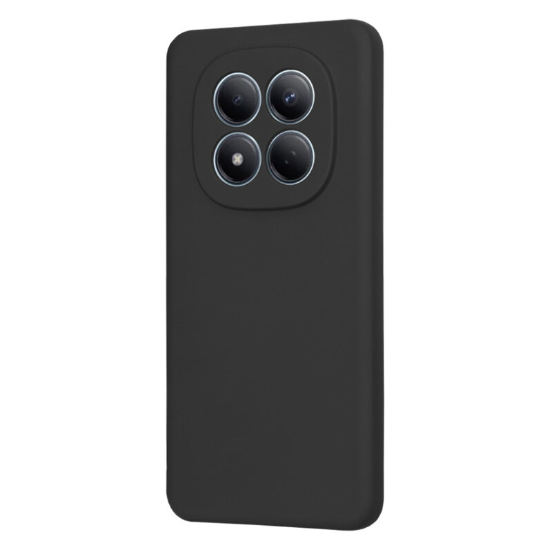 Husa silicon Xiaomi Redmi Note 15 Pro 4G Techsuit SoftFlex, negru