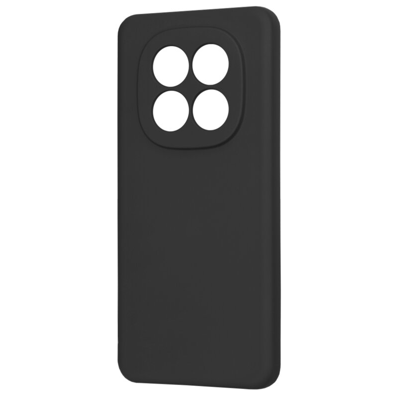 Husa silicon Xiaomi Redmi Note 15 Pro 4G Techsuit SoftFlex, negru