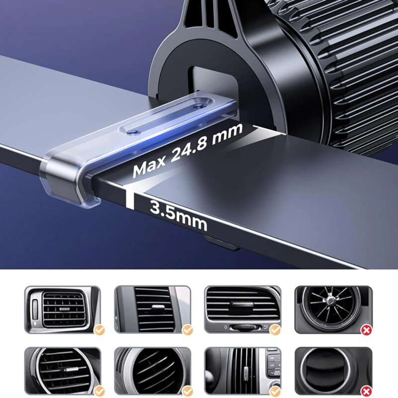 Suport auto universal, 2in1 design, magnetic Ugreen, 85397