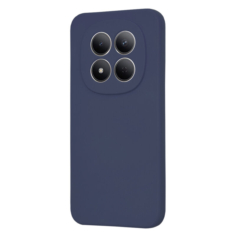 Husa silicon Xiaomi Redmi Note 15 Pro 5G Techsuit SoftFlex, bleumarin