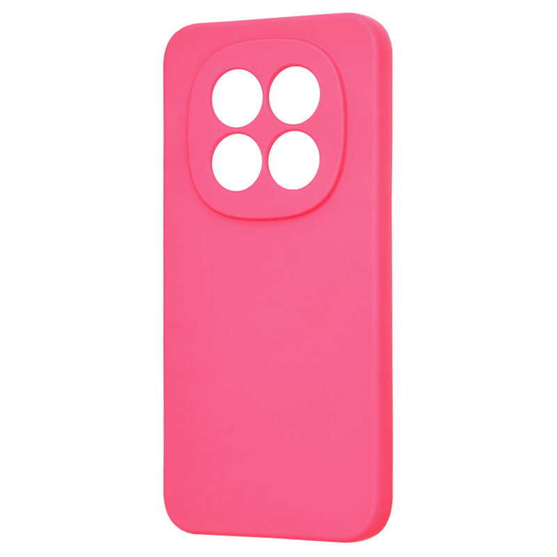 Husa silicon Xiaomi Redmi Note 15 Pro 5G Techsuit SoftFlex, fucsia