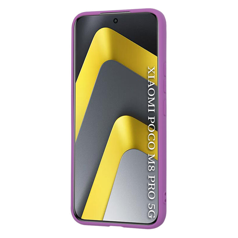Husa silicon Xiaomi Poco M8 Pro 5G Techsuit SoftFlex, mov