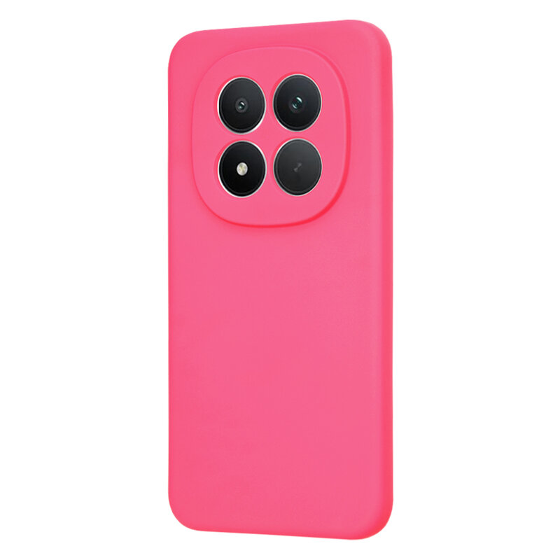 Husa silicon Xiaomi Poco M8 Pro 5G Techsuit SoftFlex, fucsia