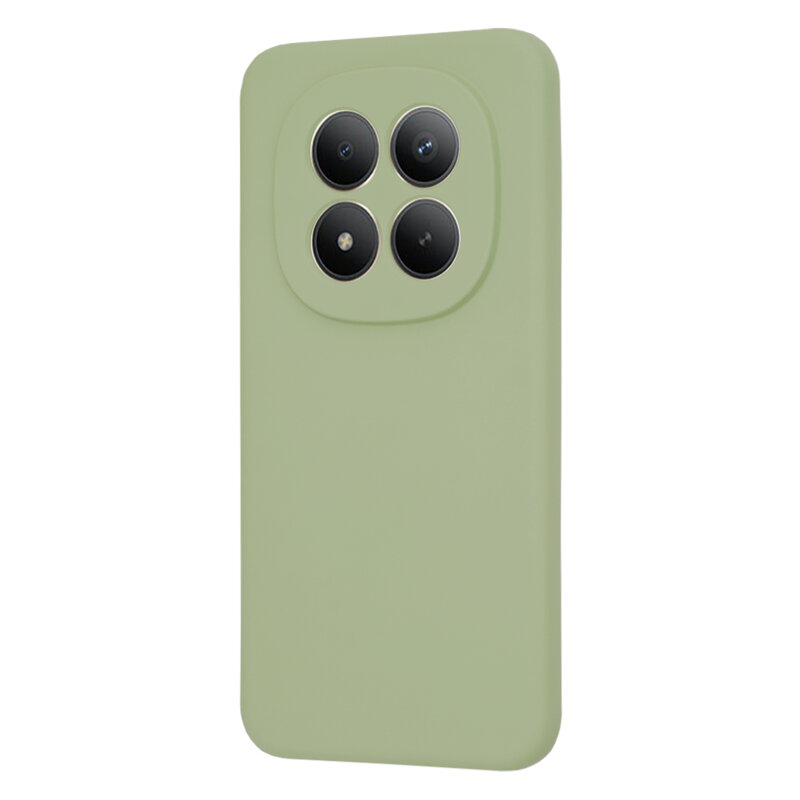 Husa silicon Xiaomi Redmi Note 15 Pro+ 5G Techsuit SoftFlex, verde