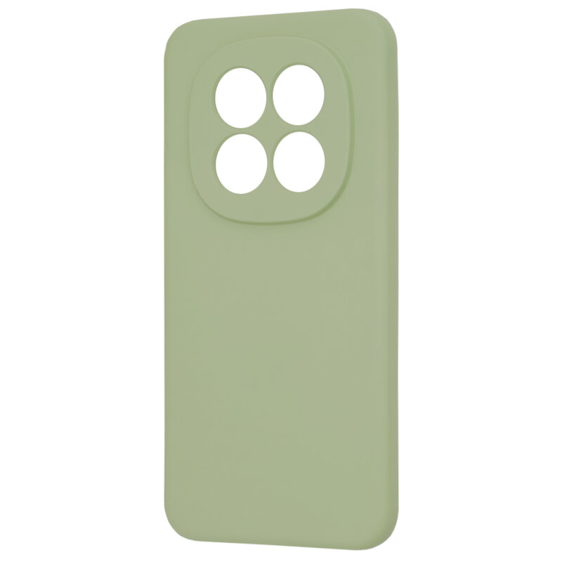 Husa silicon Xiaomi Redmi Note 15 Pro+ 5G Techsuit SoftFlex, verde