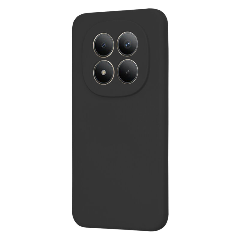 Husa silicon Xiaomi Redmi Note 15 Pro+ 5G Techsuit SoftFlex, negru