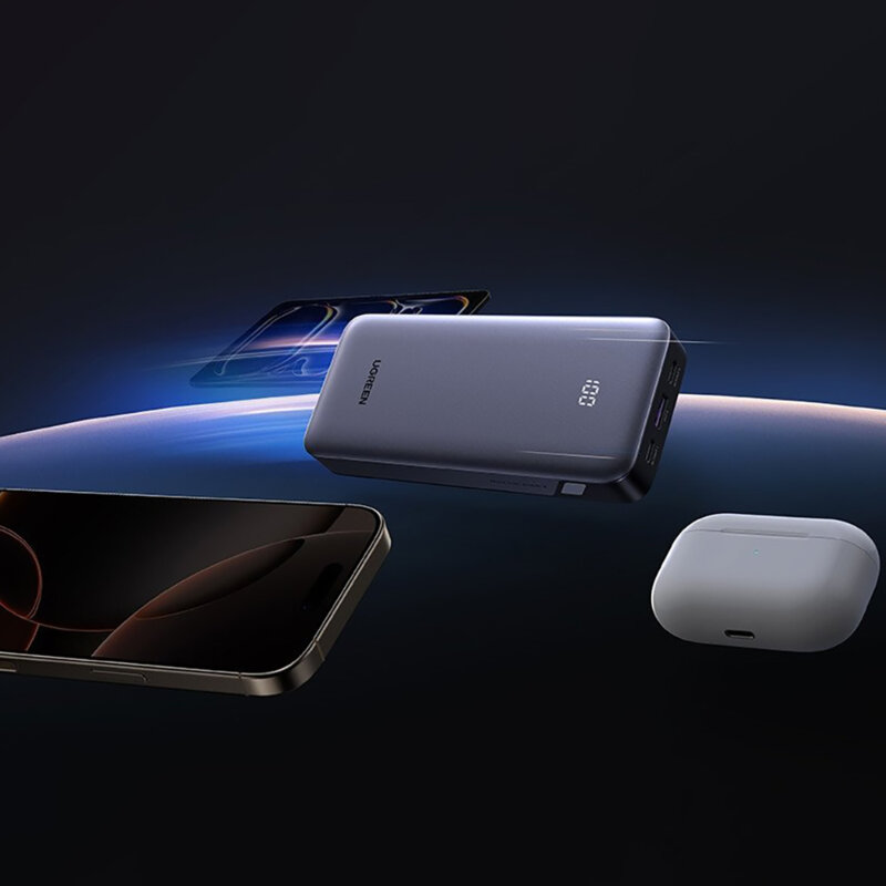 Baterie externa USB, 2x Type-C, 20000mAh Ugreen, 30W, 55989B