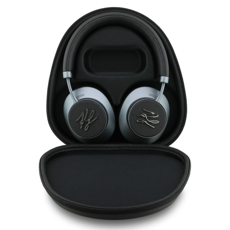 Casti Bluetooth wireless over-ear Karl Lagerfeld KLBHP73PSAKLSK