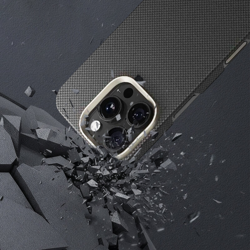 Husa Samsung Galaxy S26 Ultra Blueo AIR Aramid Fiber MagSafe Series, negru