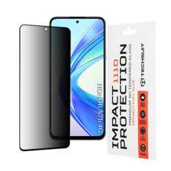 Folie sticla Honor X7b Techsuit 111D Privacy Full Glue, negru