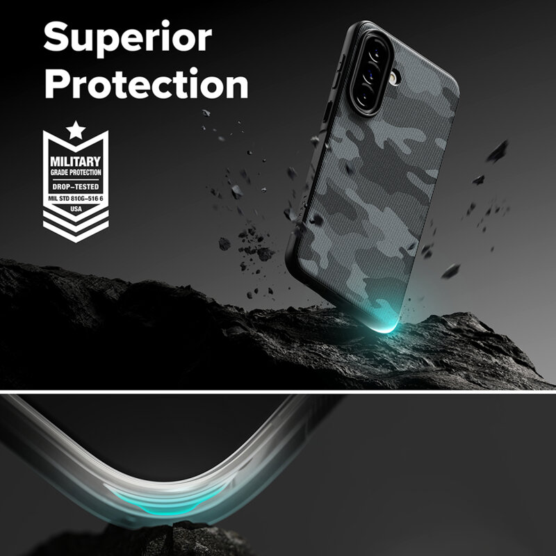 Husa Samsung Galaxy A57 5G Ringke Onyx, camuflaj