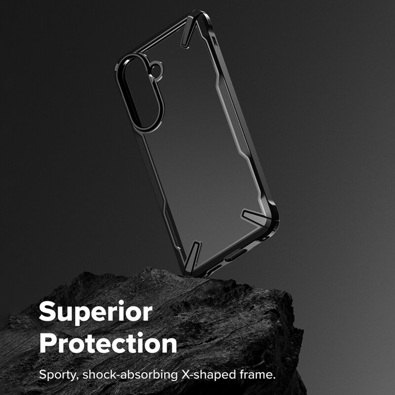 Husa Samsung Galaxy A57 5G Ringke Fusion X, negru