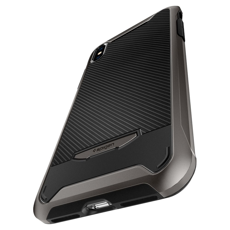Bumper Spigen iPhone XS Max NX Hybrid - Gunmetal