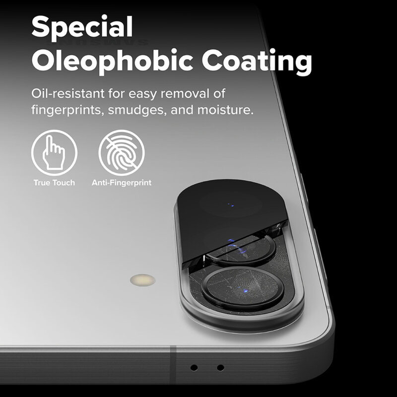 [Pachet 2x] Folie sticla camera Samsung Galaxy A57 5G Ringke Camera Full Cover, transparenta