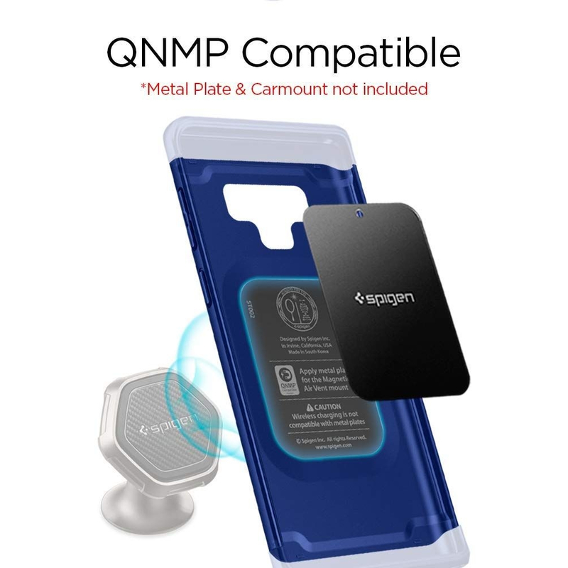 [PACHET 360°] Husa + Sticla Samsung Galaxy Note 9 Thin Fit SPIGEN - Ocean Blue