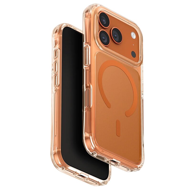 Husa iPhone 17 Pro UNIQ LifePro Xtreme MagClick, oranj