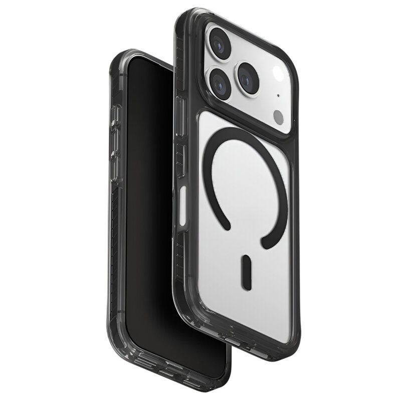 Husa iPhone 17 Pro UNIQ Combat MagClick, negru