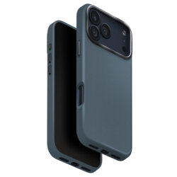 Husa iPhone 17 Pro Max UNIQ Lyden Leatherette, teal