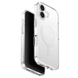Husa iPhone 17 UNIQ Clario MagClick™, transparenta