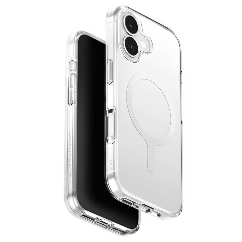Husa iPhone 17 UNIQ Clario MagClick™, transparenta
