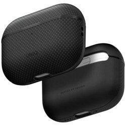 Husa AirPods Pro 3 UNIQ Keva Prime Series, negru