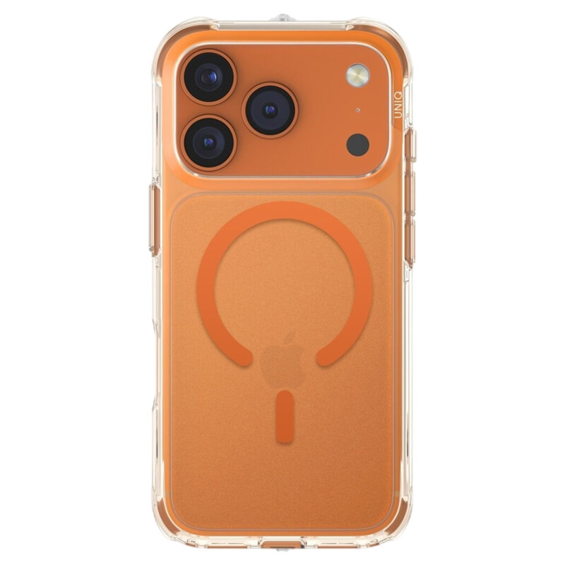 Husa iPhone 17 Pro Max UNIQ LifePro Xtreme MagClick, oranj