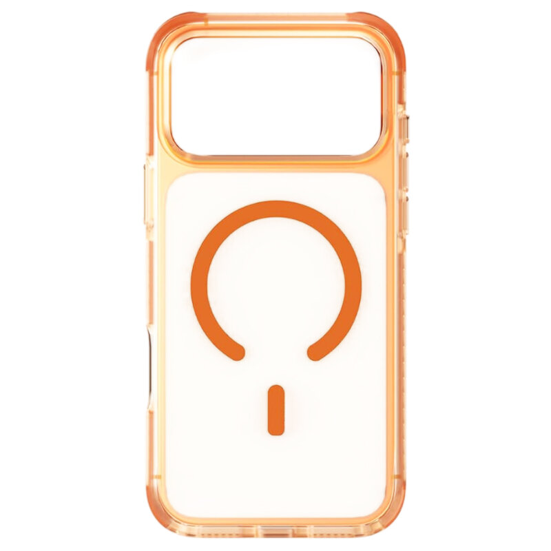 Husa iPhone 17 Pro Max UNIQ Combat MagClick, oranj