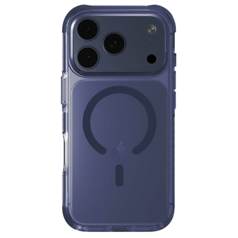 Husa iPhone 17 Pro Max UNIQ Combat MagClick, albastru