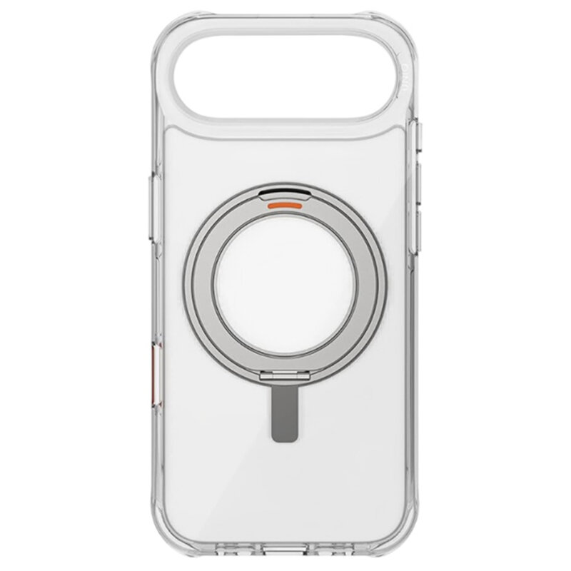 Husa iPhone 17 Air UNIQ Swivix 360° Kickstand, argintiu