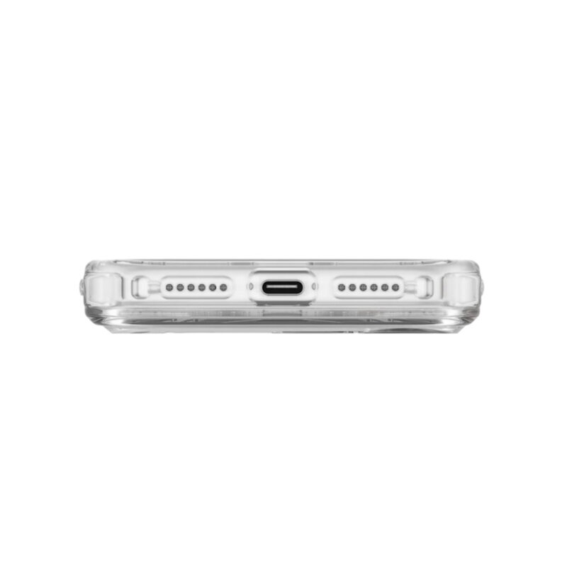 Husa iPhone 17 Pro UNIQ Swivix 360° Kickstand, argintiu