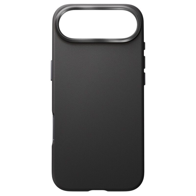Husa iPhone 17 Air UNIQ Lyden Leatherette, negru