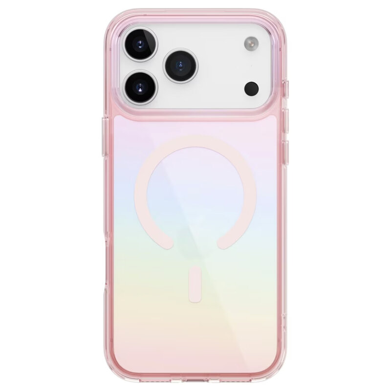 Husa iPhone 17 Pro UNIQ Iridescia MagClick™, Pastel Sky