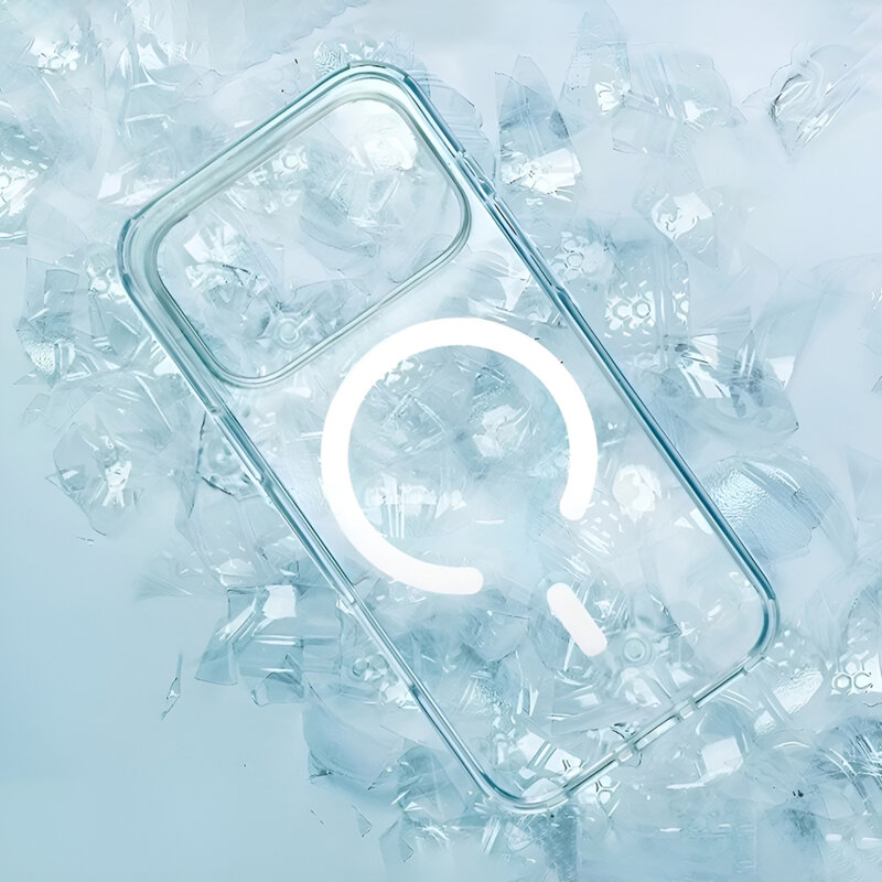 Husa iPhone 17 Pro Max UNIQ Clario MagClick™, transparenta