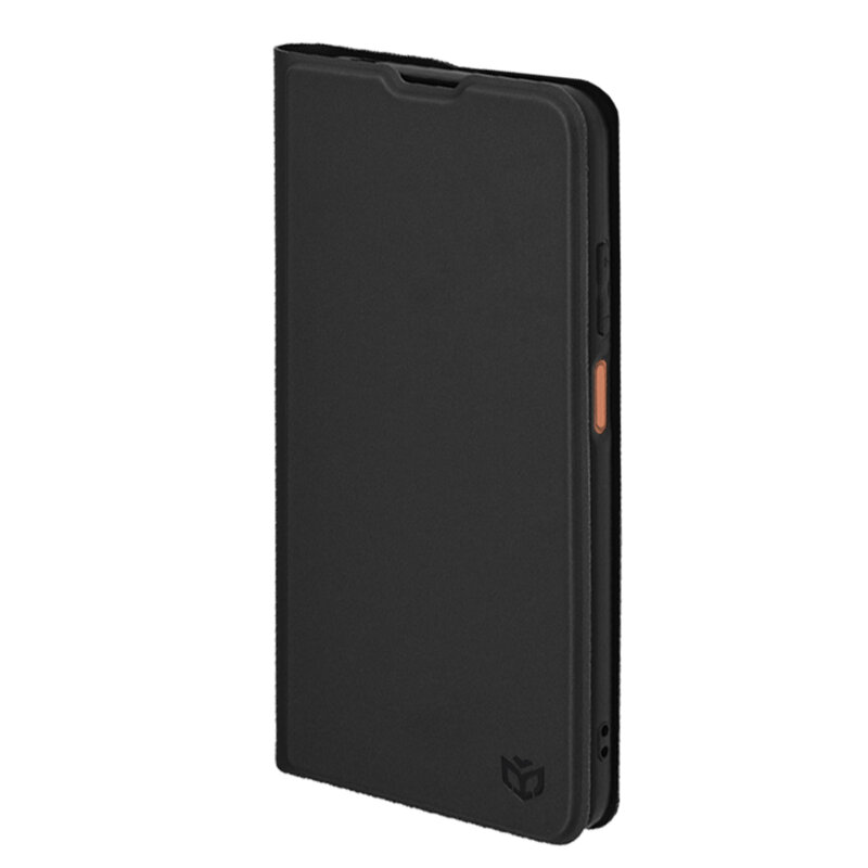 Husa Motorola Moto G17 Power Techsuit Magskin Book, negru
