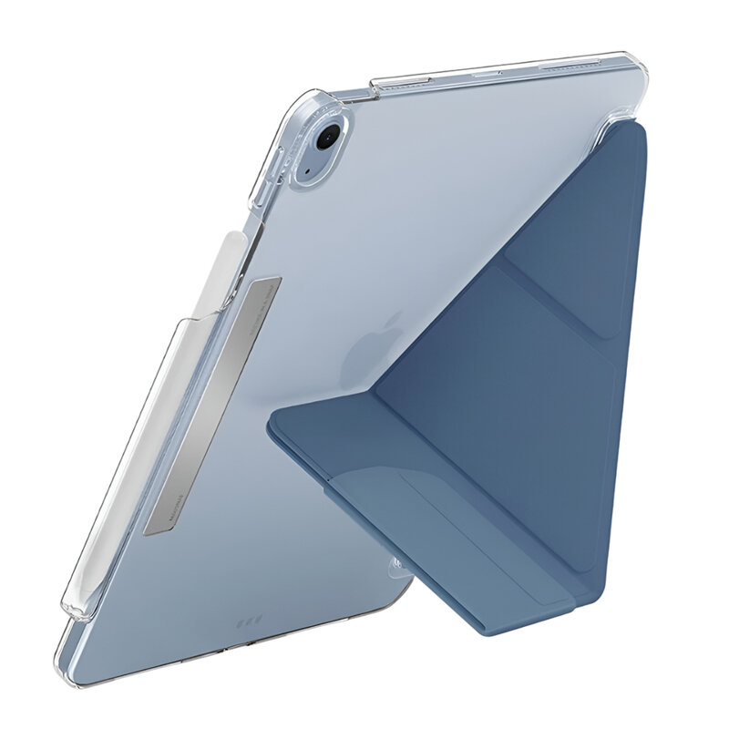 Husa iPad Air 11 (2024) UNIQ Camden Click, bleu
